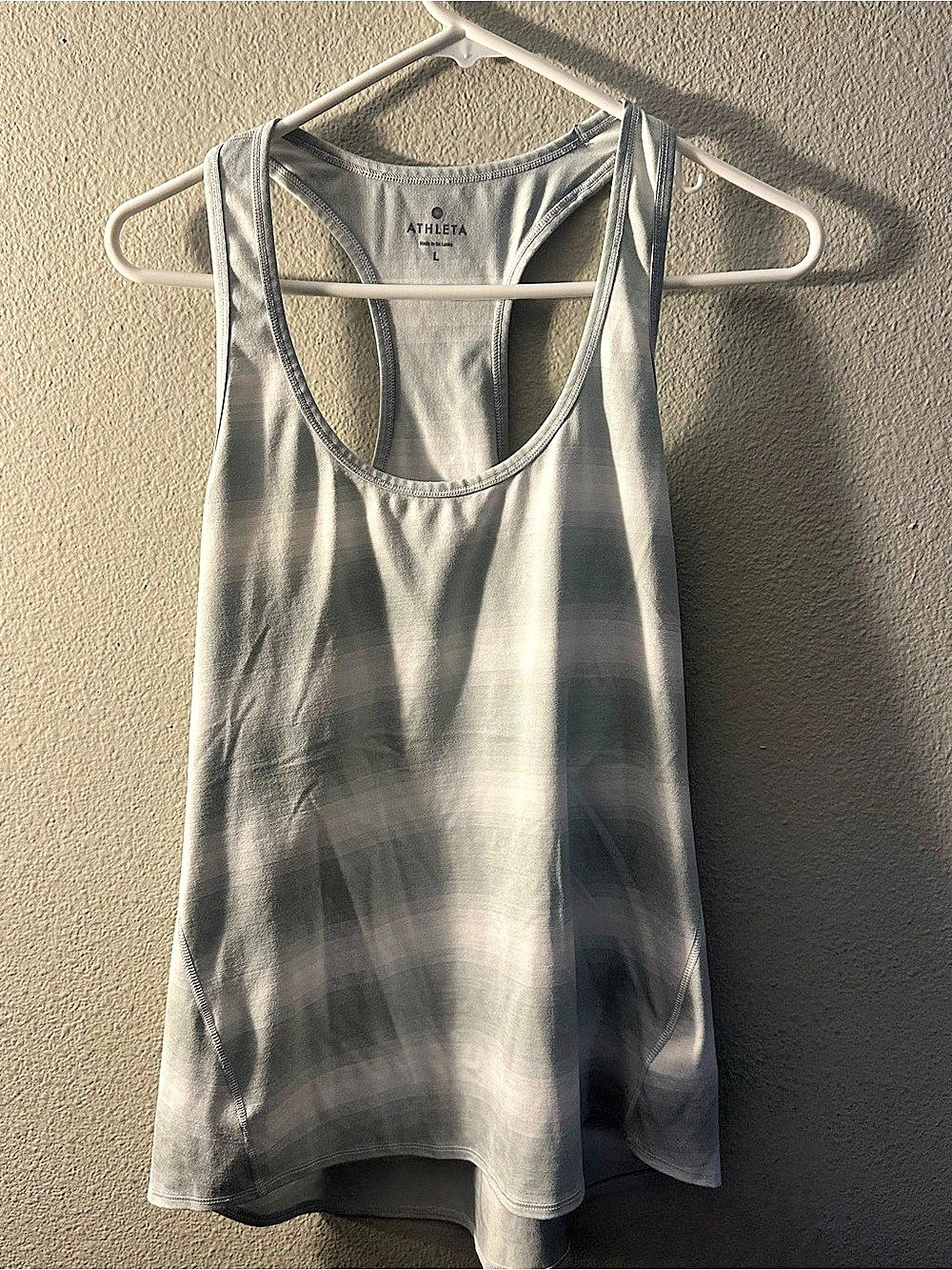 Athleta Chill Ombre Tank Ombre Tank Gray Large